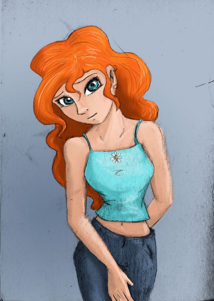 girl-sketch1color
